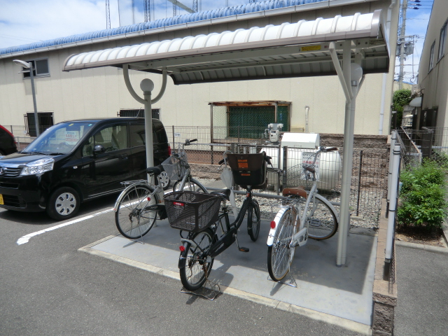 Other common areas. Bicycle-parking space