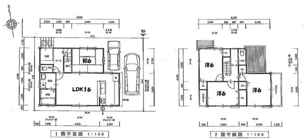 Floor plan. (B No. land), Price 29,800,000 yen, 4LDK, Land area 99.65 sq m , Building area 93.69 sq m