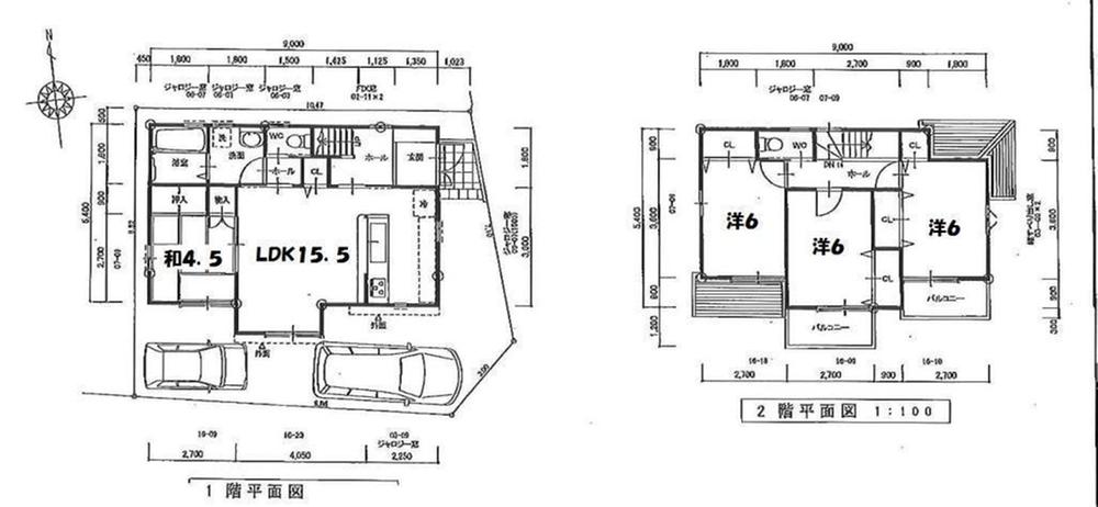 Floor plan. (D No. land), Price 31,800,000 yen, 4LDK, Land area 100.05 sq m , Building area 93.15 sq m