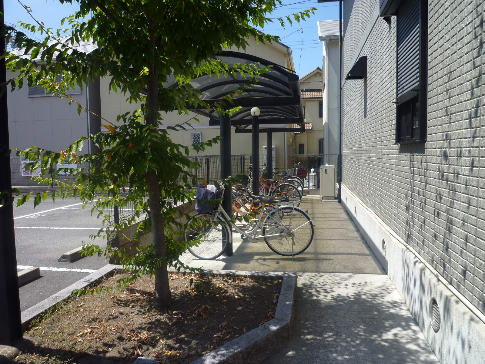 Other common areas. Bicycle-parking space