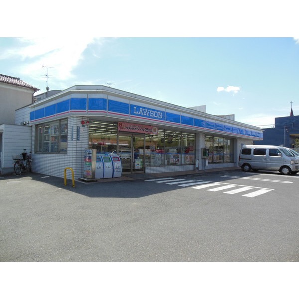 Convenience store. Lawson Yao Higashiyamamotoshin-cho 3-chome up (convenience store) 137m