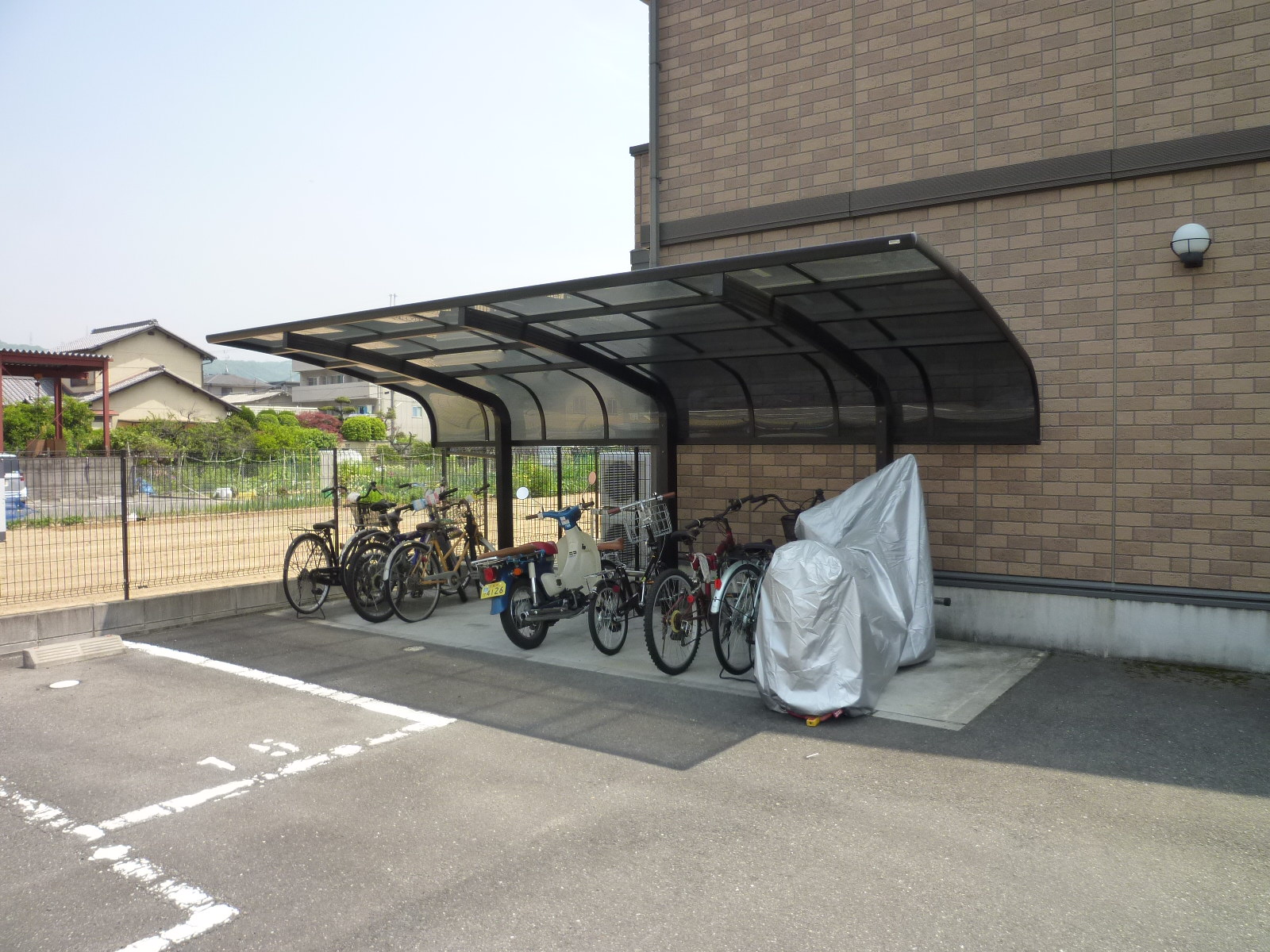 Other common areas. Bicycle-parking space