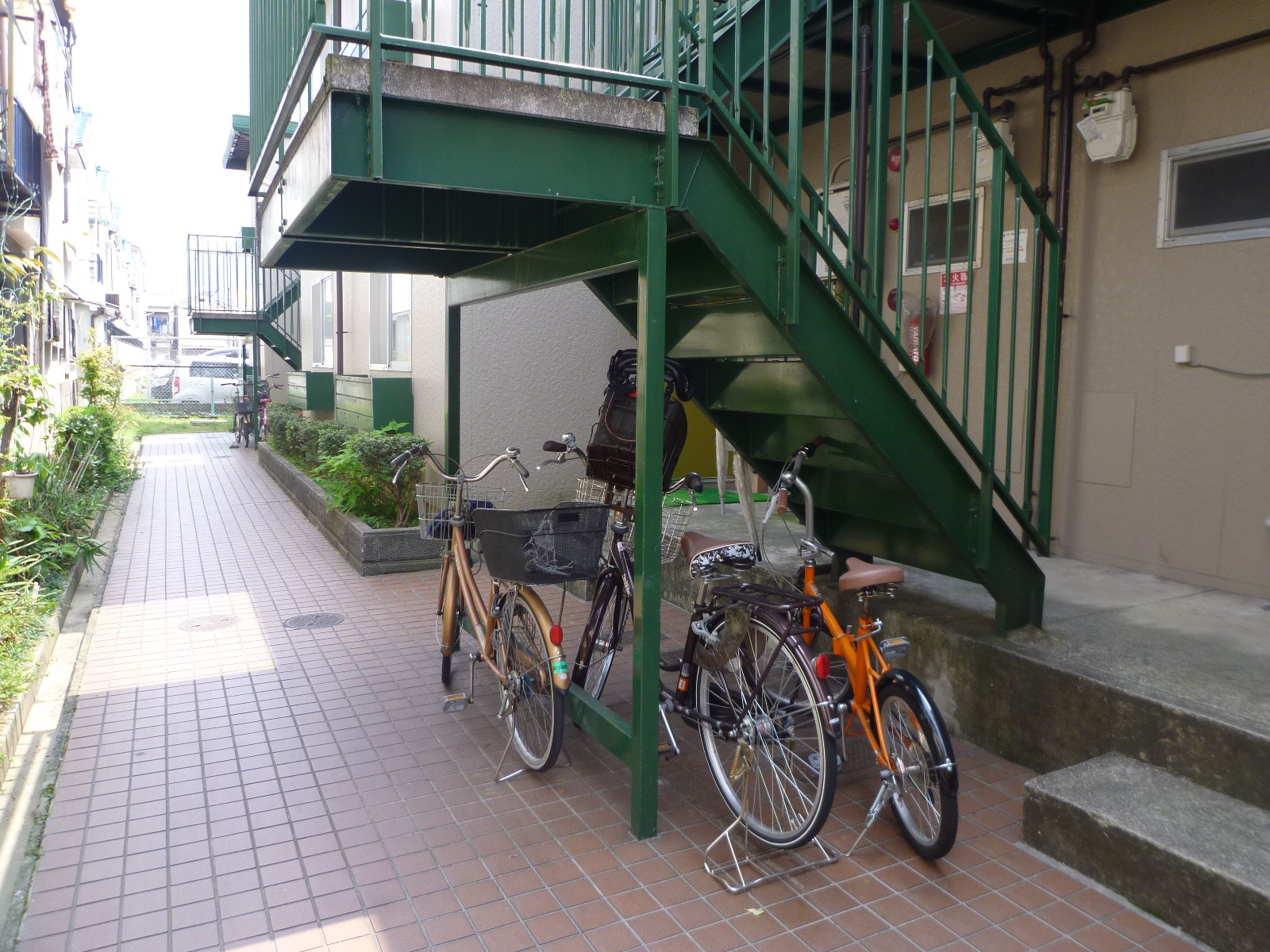 Other common areas. Bicycle-parking space