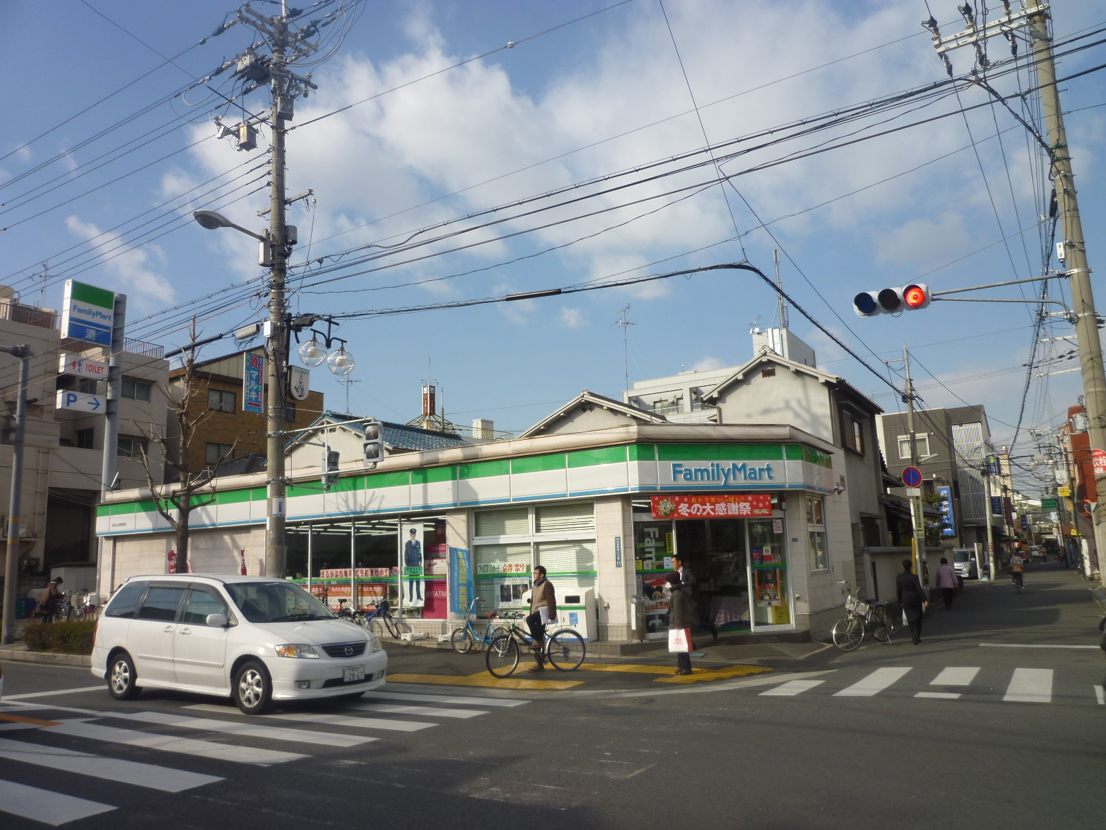 Convenience store. FamilyMart Kawachi Yamamoto Ekiminami store up (convenience store) 317m