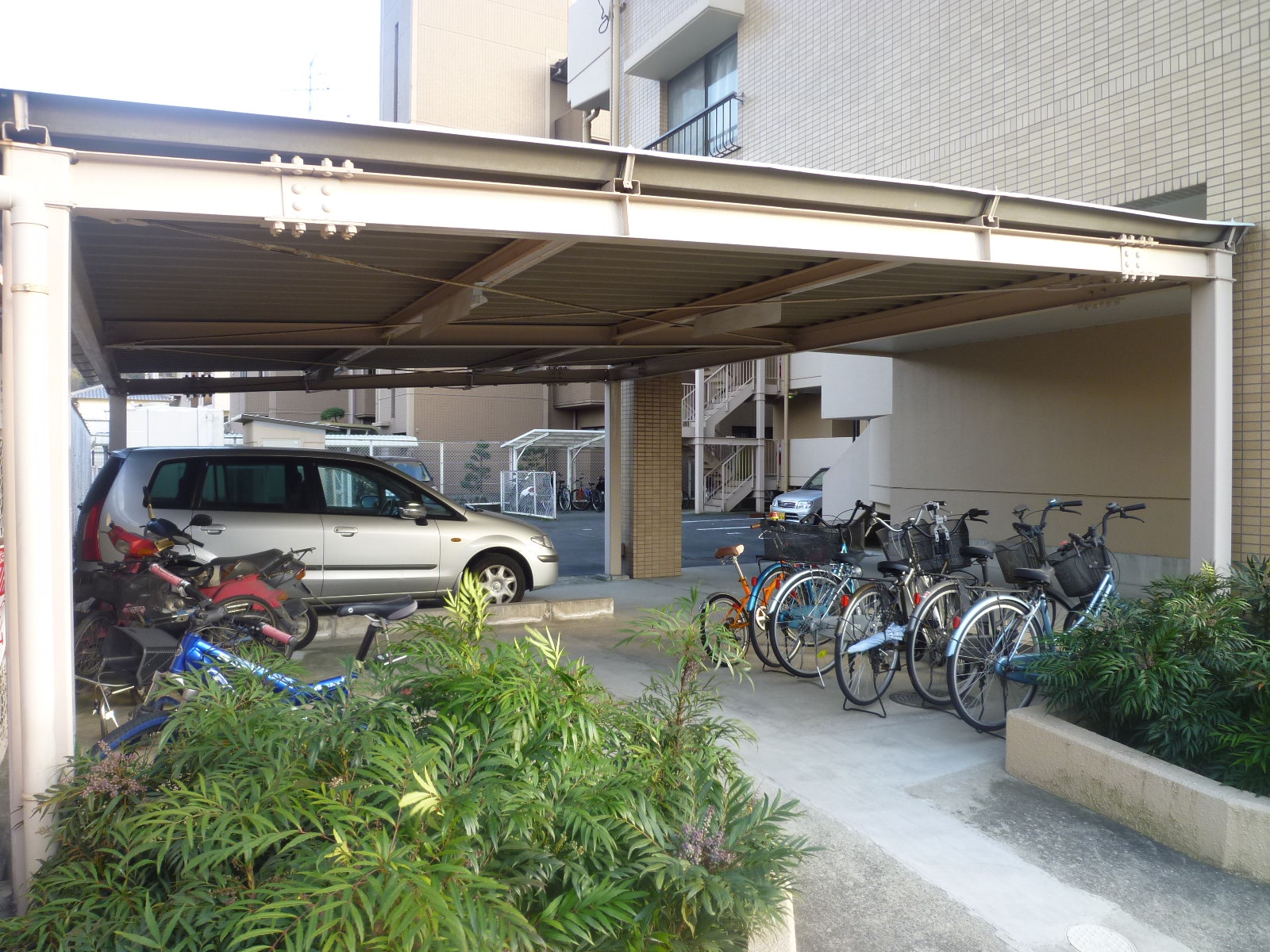 Other common areas. Bicycle-parking space