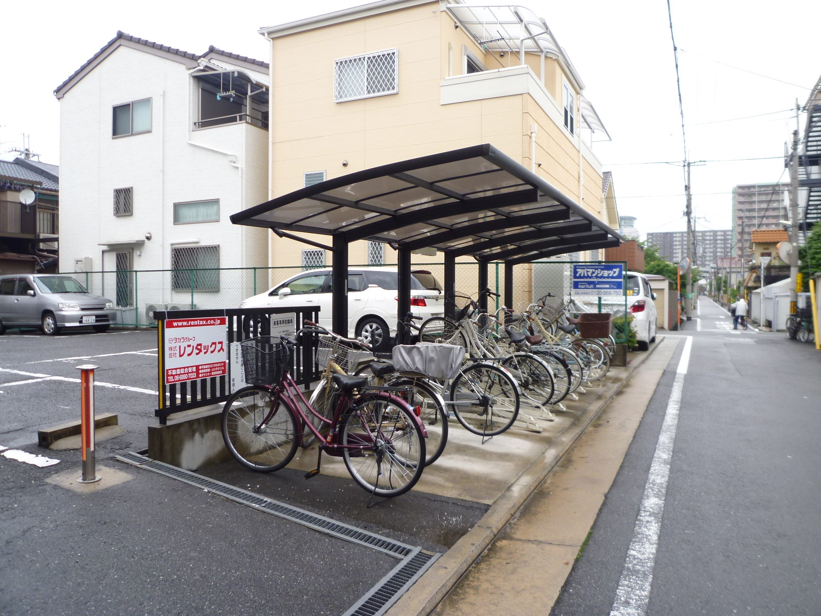 Other common areas. Bicycle-parking space