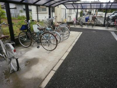 Other common areas. Bicycle-parking space