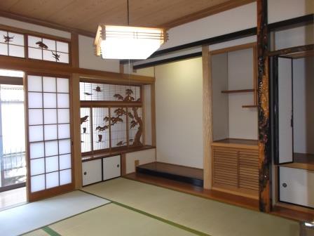 Other introspection. Japanese-style room has Omotegae the tatami