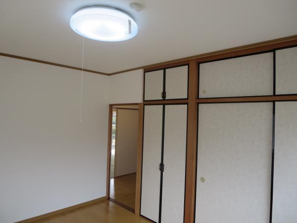 Non-living room. 1 Kaiyoshitsu 6 Pledge, Storage Yes, Two-sided lighting