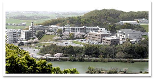 University ・ Junior college. Private Nishikyushu Kanzaki campus (University ・ 578m up to junior college)