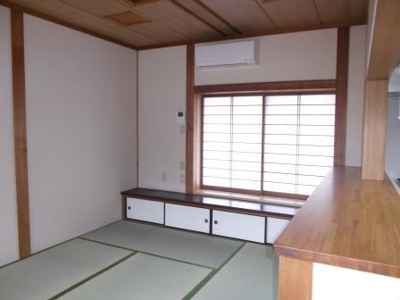 Non-living room. Japanese-style of living, Winter is perfect is kotatsu