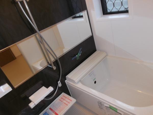 Bathroom. Relaxation space unit bus to heal daily fatigue
