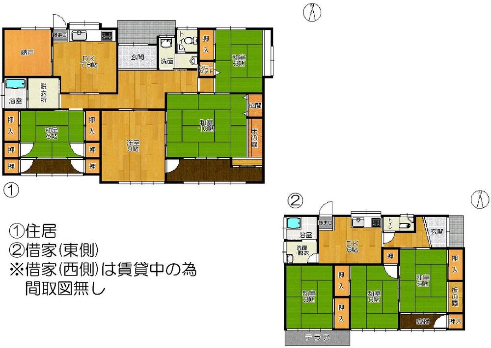 Floor plan. 33 million yen, 4DK, Land area 867.14 sq m , Building area 122.04 sq m