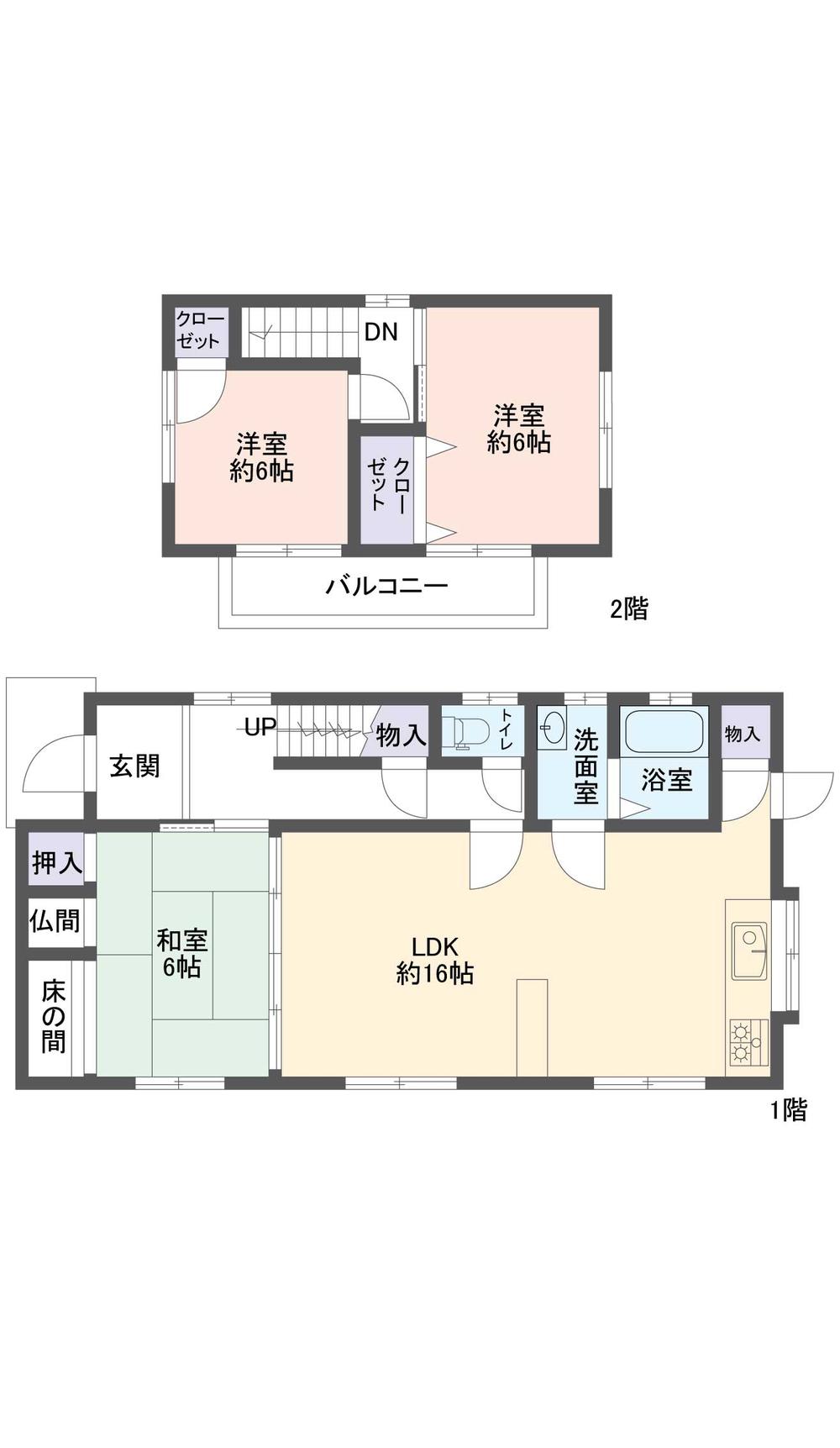 Floor plan. 12.9 million yen, 3LDK, Land area 159.18 sq m , Building area 81.14 sq m