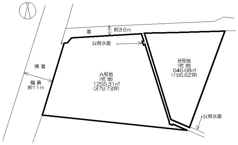 Compartment figure. Land price 100 million 15,070,000 yen, Land area 1,901.99 sq m