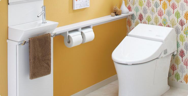 Other Equipment. TOTO Bidet installed an integral toilet GG800. TOTO ultra water-saving cleaning in their own "Twin tornado wash". A high-performance integrated toilet, Toilet space is also refreshing, Clean.