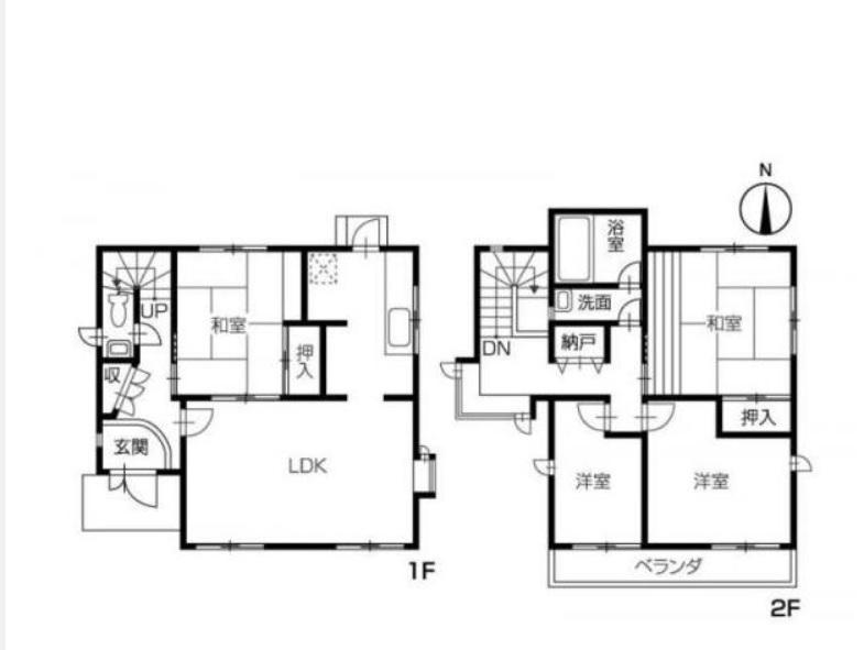 Floor plan. 13,990,000 yen, 4LDK, Land area 143.65 sq m , Building area 107.77 sq m