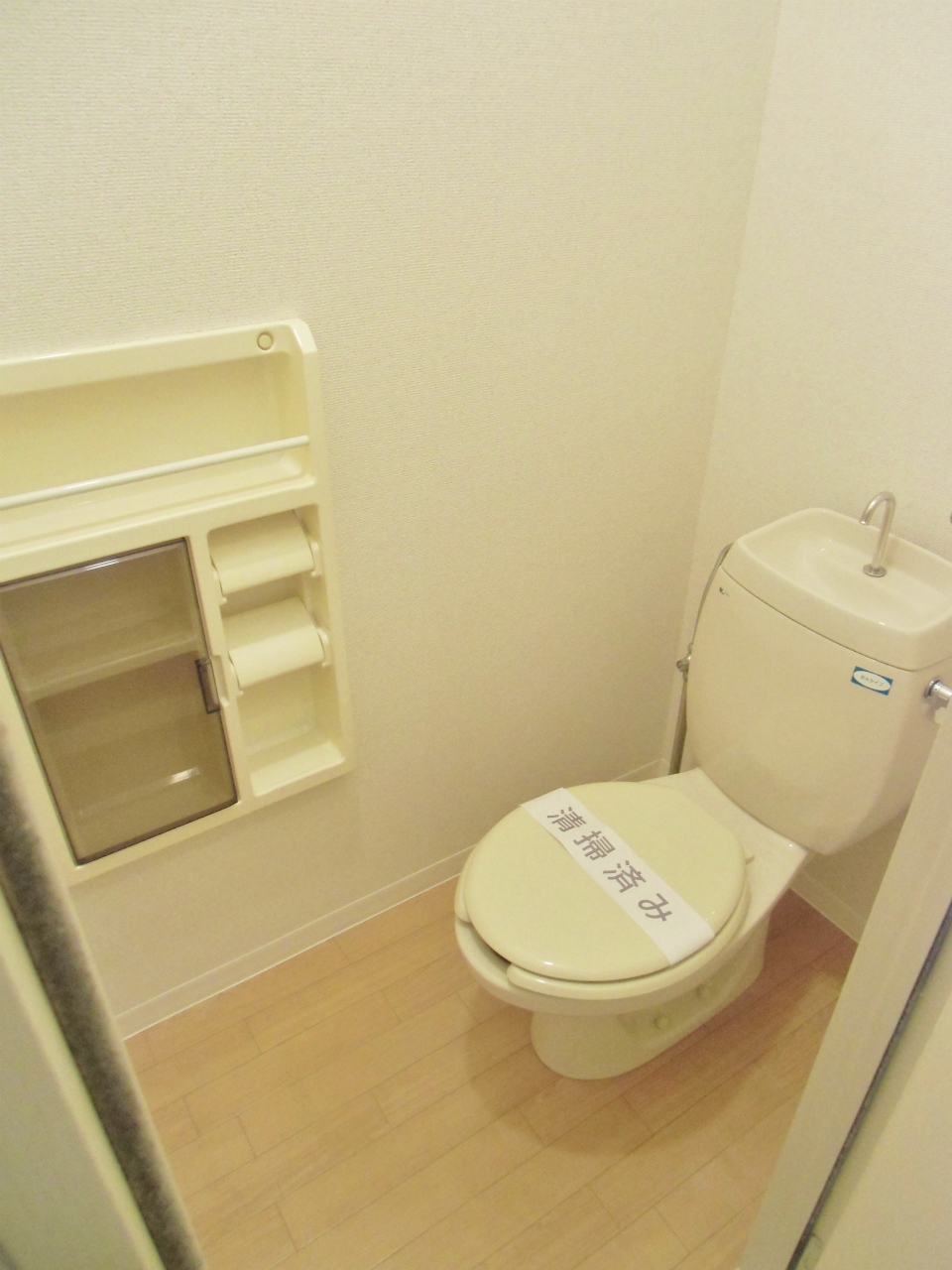 Toilet. It will be Western-style flush toilet