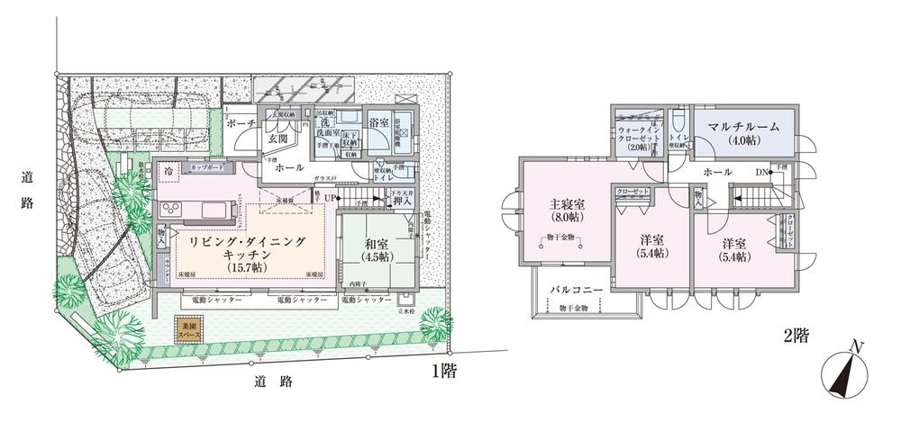 Floor plan. (1 Building), Price TBD , 4LDK, Land area 135.09 sq m , Building area 103.51 sq m