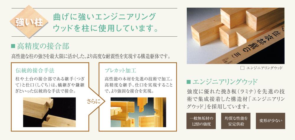 Construction ・ Construction method ・ specification. ■ Strong pillar