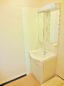 Washroom. Independent wash basin also are equipped all rooms.