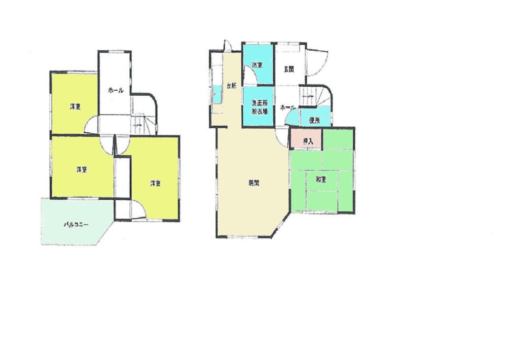 Floor plan. 15 million yen, 3LDK + S (storeroom), Land area 126 sq m , Building area 93.35 sq m