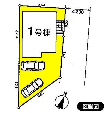 Compartment figure. 25,800,000 yen, 4LDK, Land area 130.73 sq m , Building area 98.95 sq m