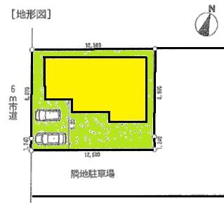 Compartment figure. 33,800,000 yen, 4LDK, Land area 127.5 sq m , Building area 99.75 sq m