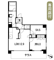 Floor: 1LDK + S (storeroom), the occupied area: 54.85 sq m, Price: 20,900,000 yen, now on sale
