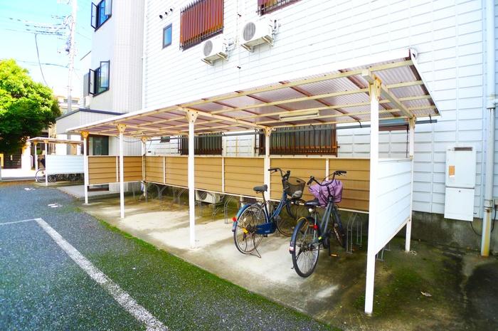 Other common areas. Bicycle-parking space