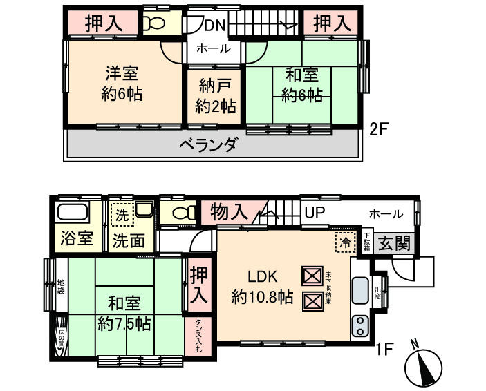 Floor plan. 17 million yen, 3LDK + S (storeroom), Land area 99.17 sq m , Building area 83.42 sq m local appearance photo
