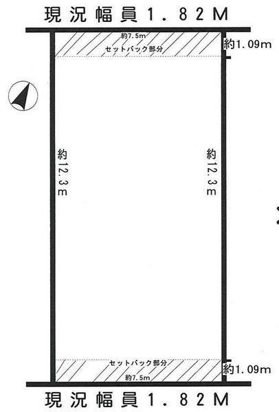 Compartment figure. Land price 14.5 million yen, Land area 110.27 sq m