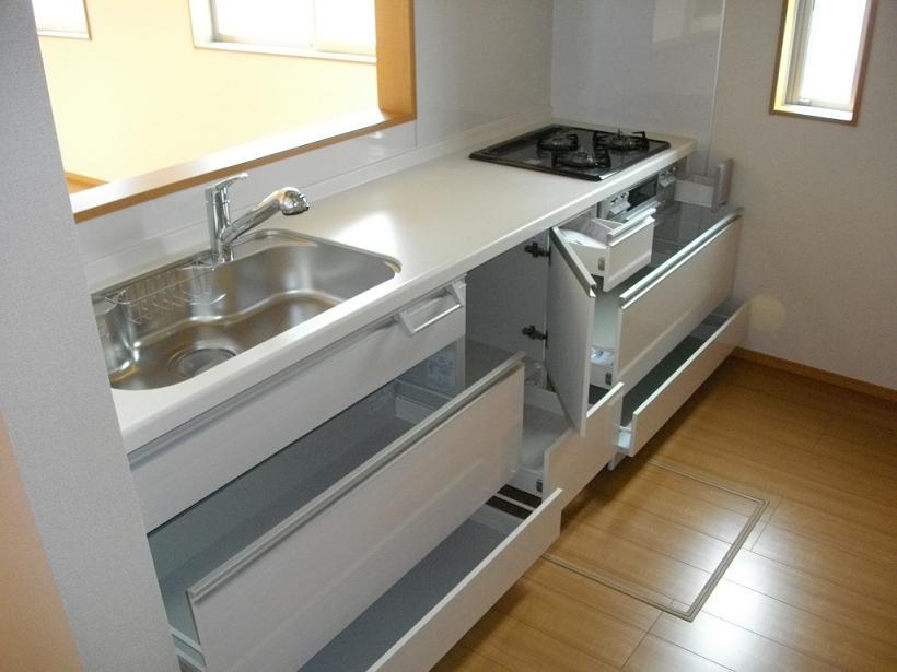 Same specifications photo (kitchen). Construction example photo kitchen
