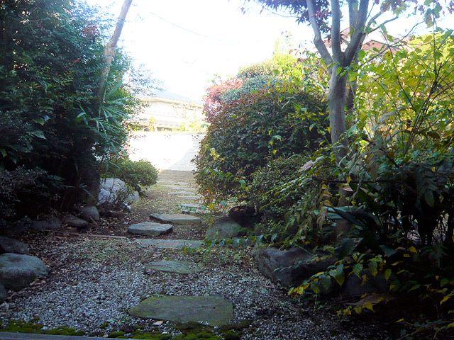 Garden. On site it is likely to be a walk.