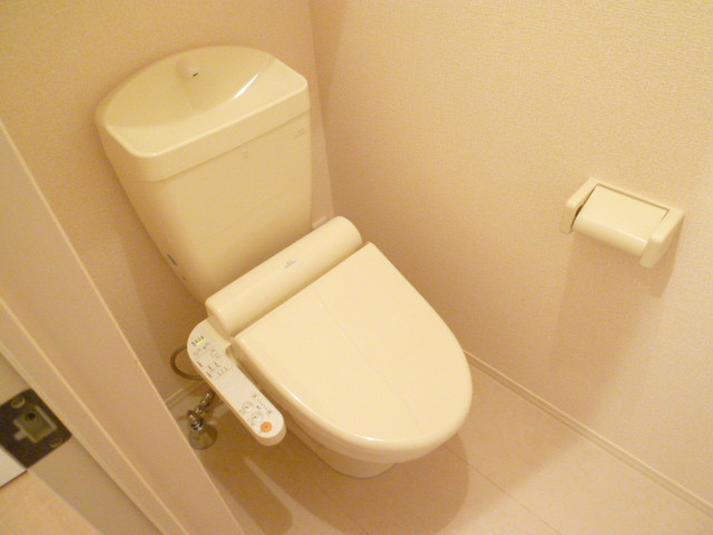 Toilet. It is ass clean at any time with warm water cleaning toilet seat!