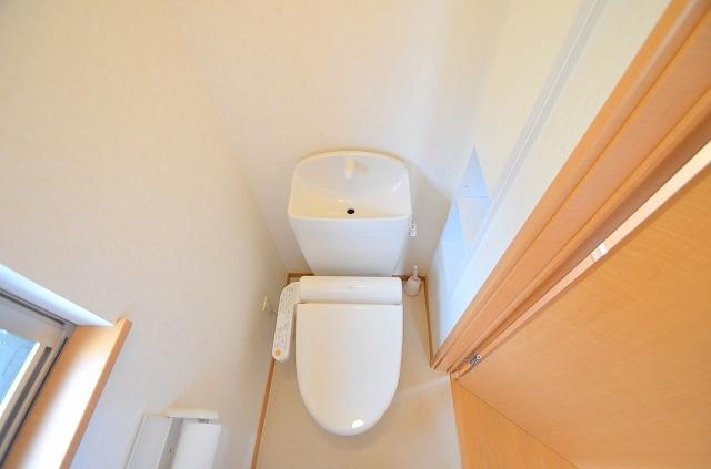 Toilet. ~ Shooting location [2F toilet]  ~