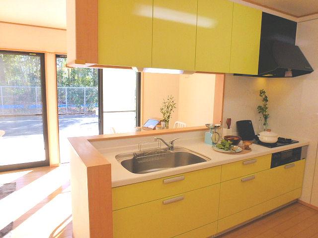 Kitchen. Popular face-to-face system Kitchen (December 2013) Shooting