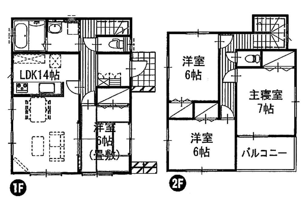 Floor plan. (37 Building), Price 17,900,000 yen, 4LDK, Land area 121.27 sq m , Building area 95.64 sq m