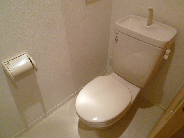 Toilet. Why not try to warm water washing toilet seat and remove the toilet lid?