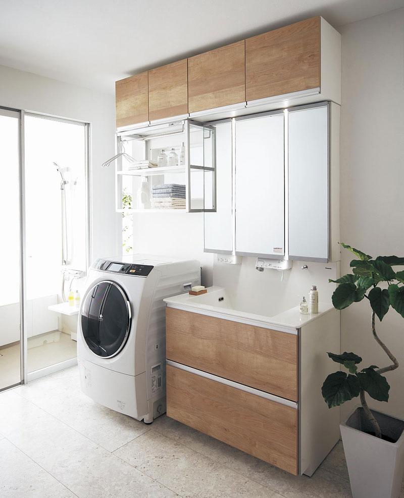 Wash basin, toilet. Dressing is the powder room of the storage enhancement was also consideration to housework work as well (same specification equipment)