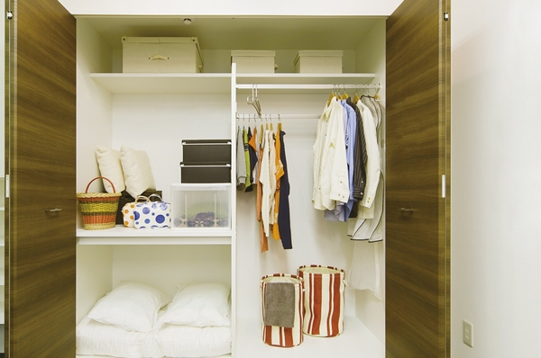 Futon is to ensure a space that can be accommodated in the normal closet "futon closet (FC)" (in the apartment gallery ・ A type basic plan and the same specifications)