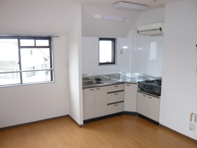 Kitchen. Same property, Another type (recruitment of the room is the kitchen)