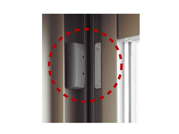 Security.  [Security sensors] Installing a security sensor on the first floor dwelling unit and the window of some second floor dwelling unit. Abnormal time will be automatically reported to the security company through a management company with alarm. (Entrance door, Except for the window with a surface grating)