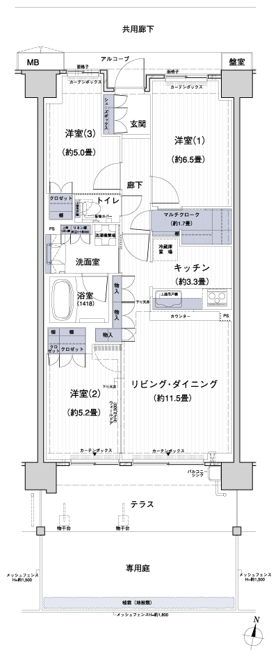 Floor: 3LDK + MC, occupied area: 70.87 sq m, Price: 32,500,000 yen, now on sale