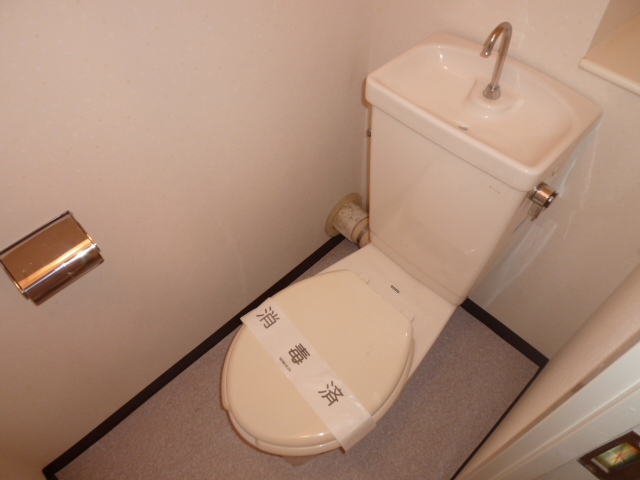 Toilet. It is another room of the same type.