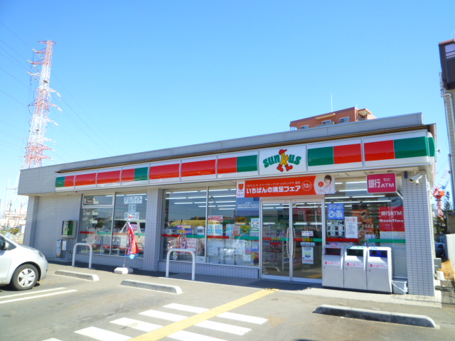 Convenience store. Thanks Asaka Miyato store up (convenience store) 555m