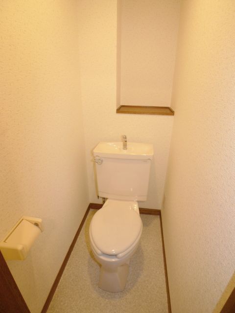 Toilet. Inverted type