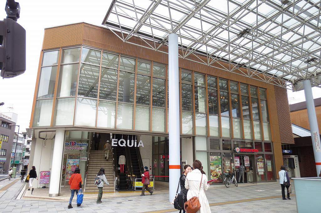 Shopping centre. Ekia until the (shopping center) 767m