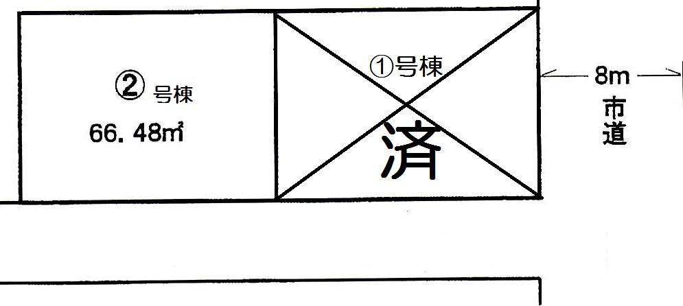 Compartment figure. 42,800,000 yen, 4LDK, Land area 66.48 sq m , Building area 110.55 sq m whole compartment view