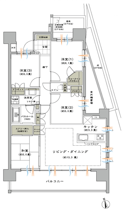 Floor: 4LDK + WIC, the occupied area: 83.67 sq m, Price: TBD